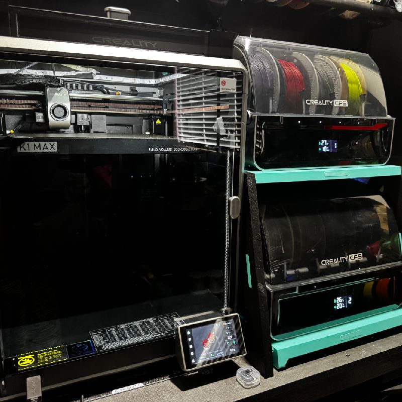 Creality Dual CFS Stand - K1/K1 Max and K2/K2 Pro, Hi by Cryostatic ...