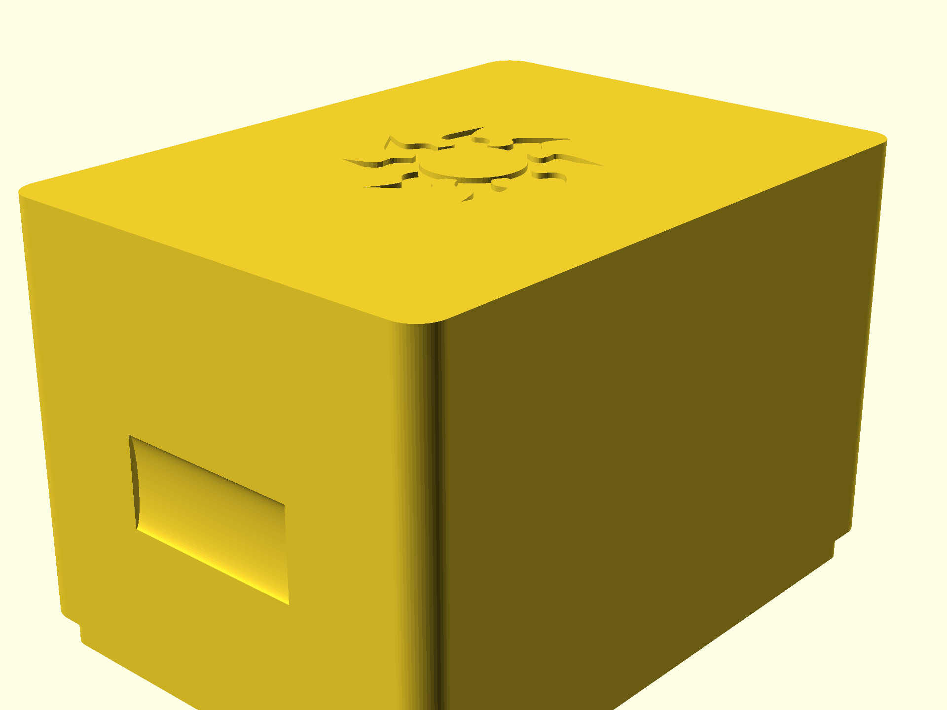 MTG Deck Box with Mana Symbol Lid 3D model