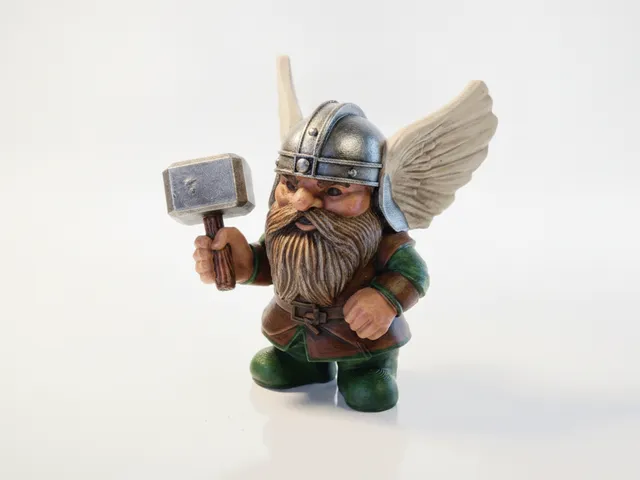 Thor Gnome Marvel Figurine 3D Printable