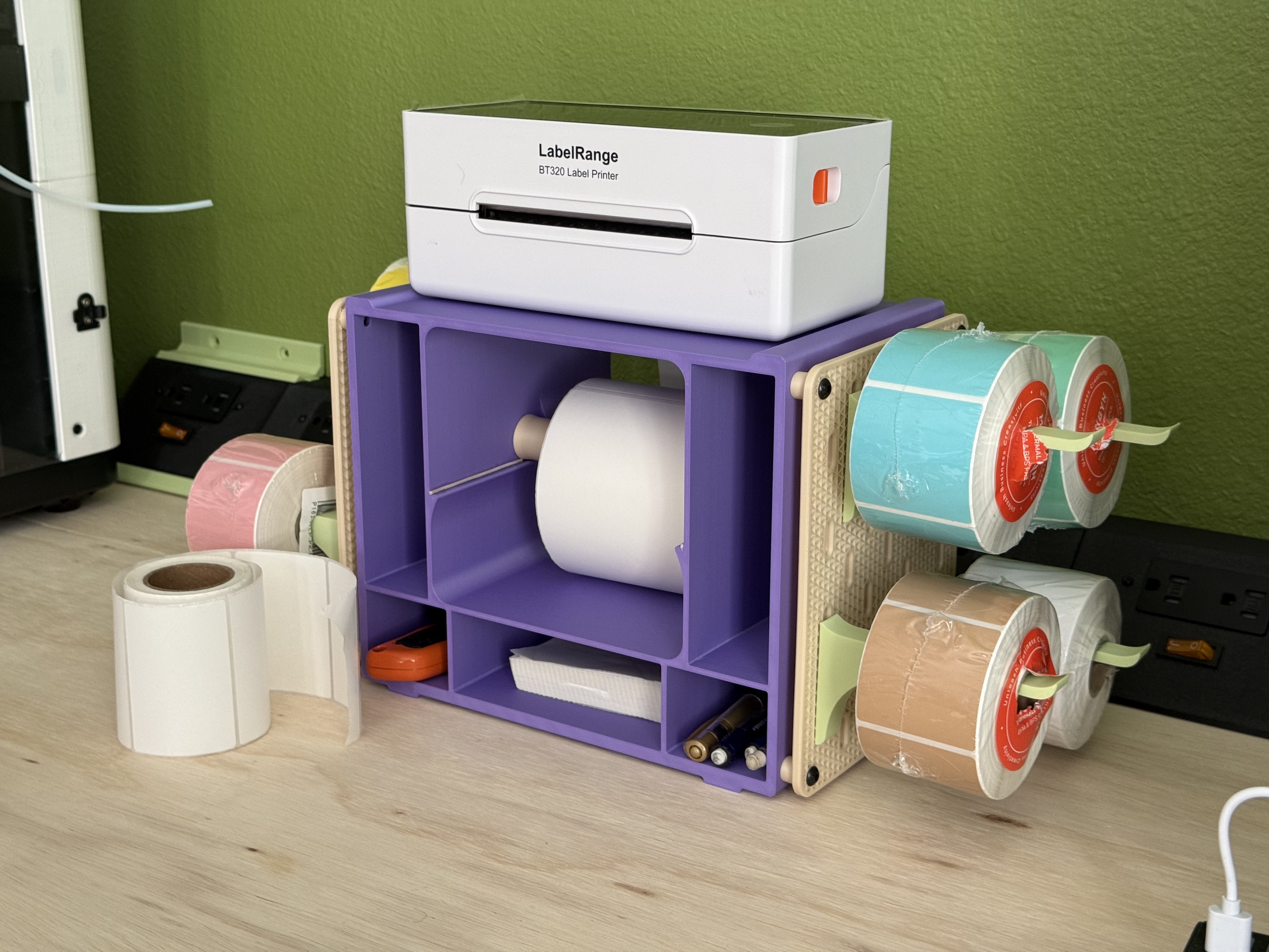Label Printer Stand