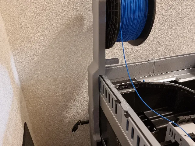 Top-Mounted Spool Adapter for TPU Printing (Qidi Q2)