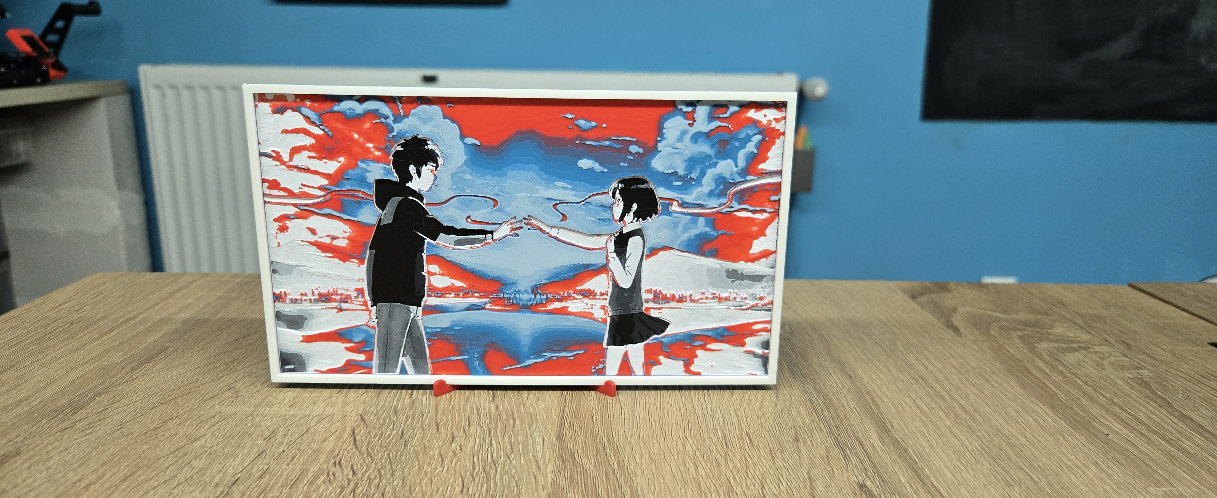 Taki-Mitsuha/Your Name - HueForge