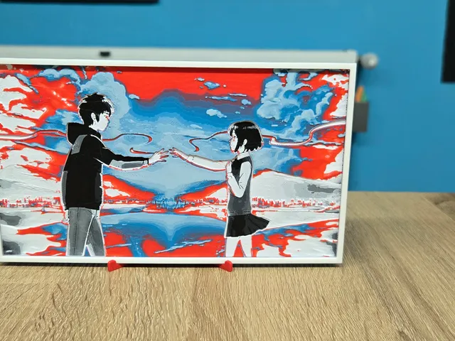Taki-Mitsuha/Your Name - HueForge