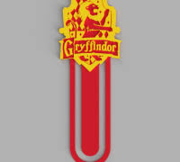 harry potter gryffindor bookmark