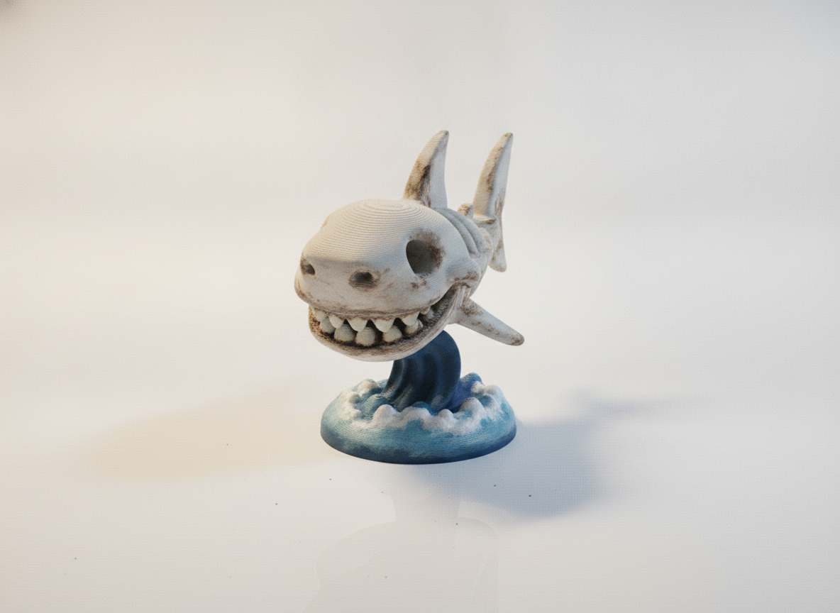Cute Shark Skeleton