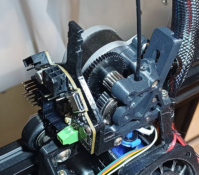 EBB36 side mount for ProtoXtruder 3D model