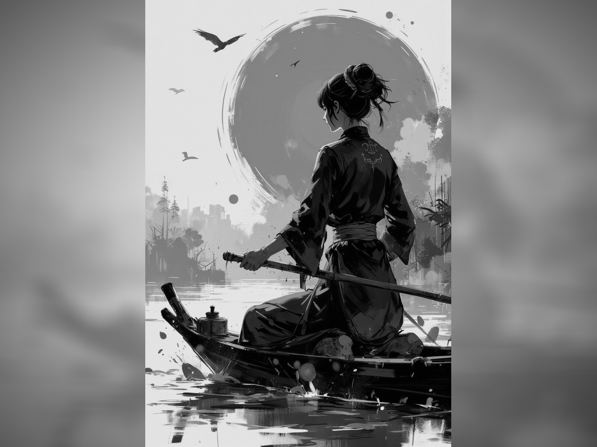 Lady of the Still Waters HueForge