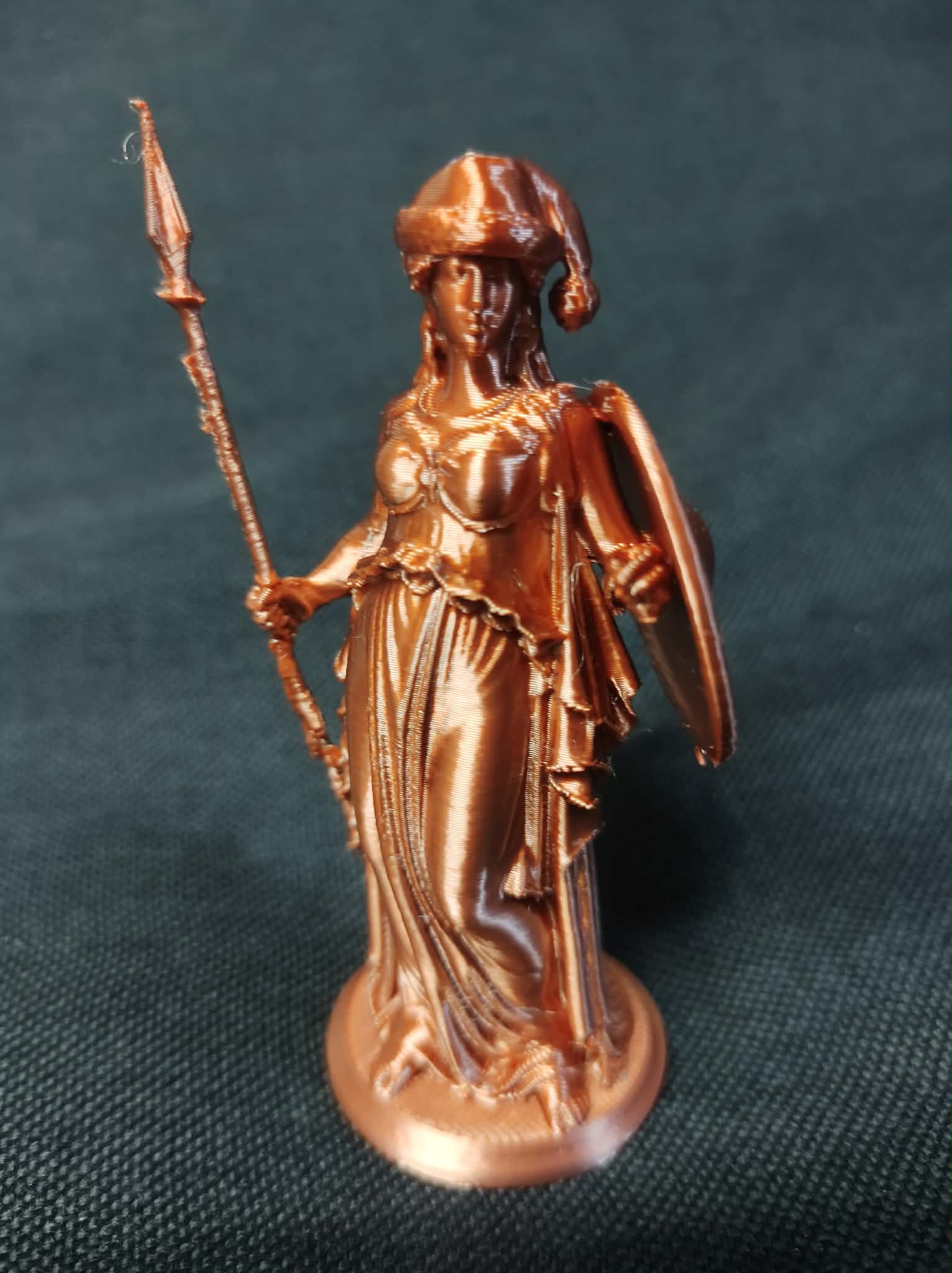 Christmas Athena Greek Goddess Warrior Mythology Figurine