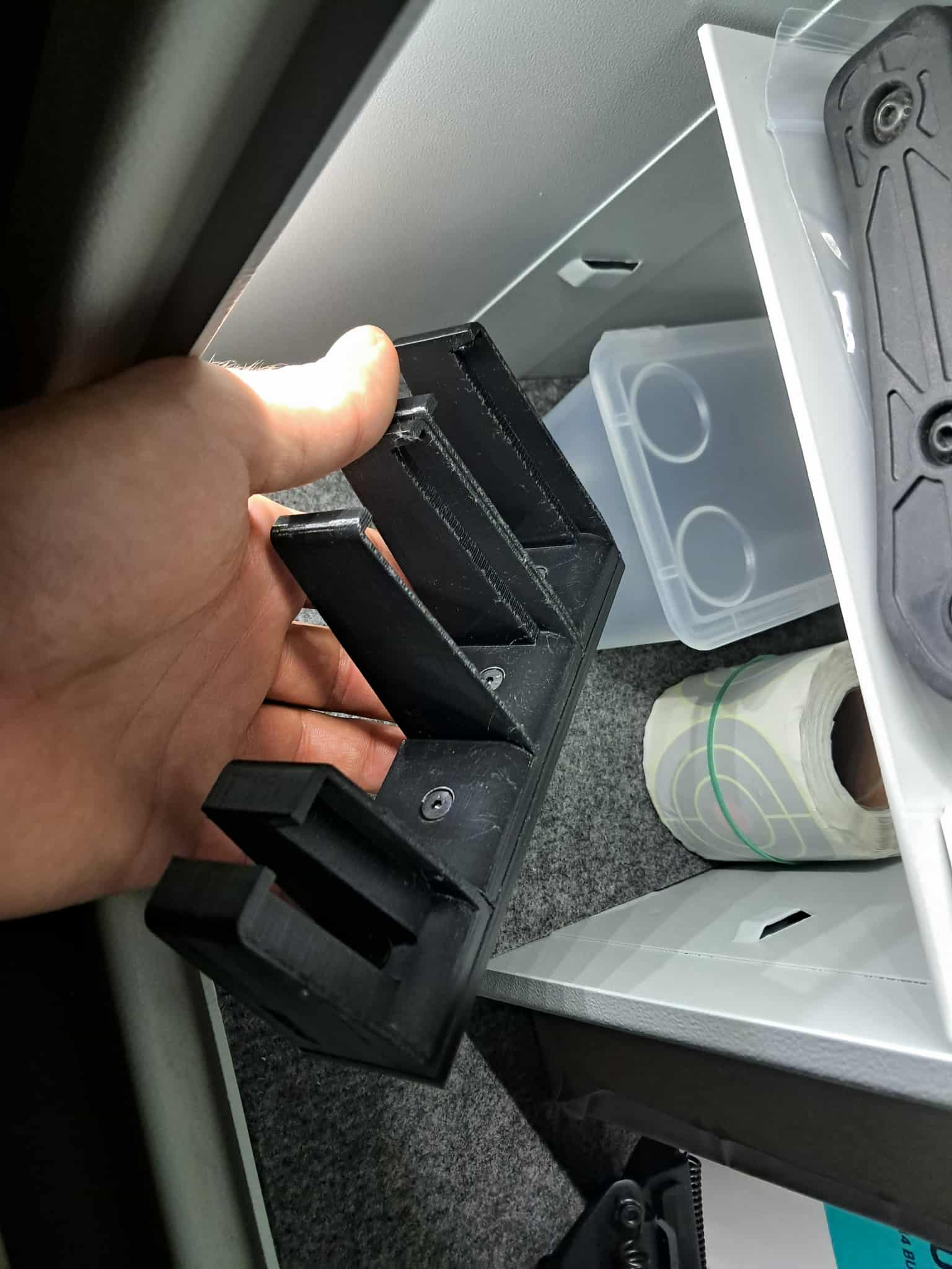 Modular Gun Safe Organizer – Magazines & Documents System — miniatura 2