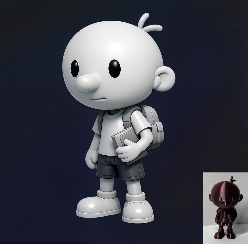 Greg Heffley (Diary Of A Wimpy Kid) 3D model