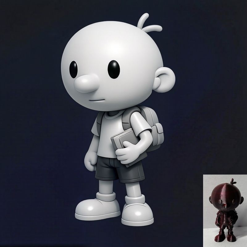 Greg Heffley (Diary Of A Wimpy Kid) by Ninomalbinho | Download free STL ...