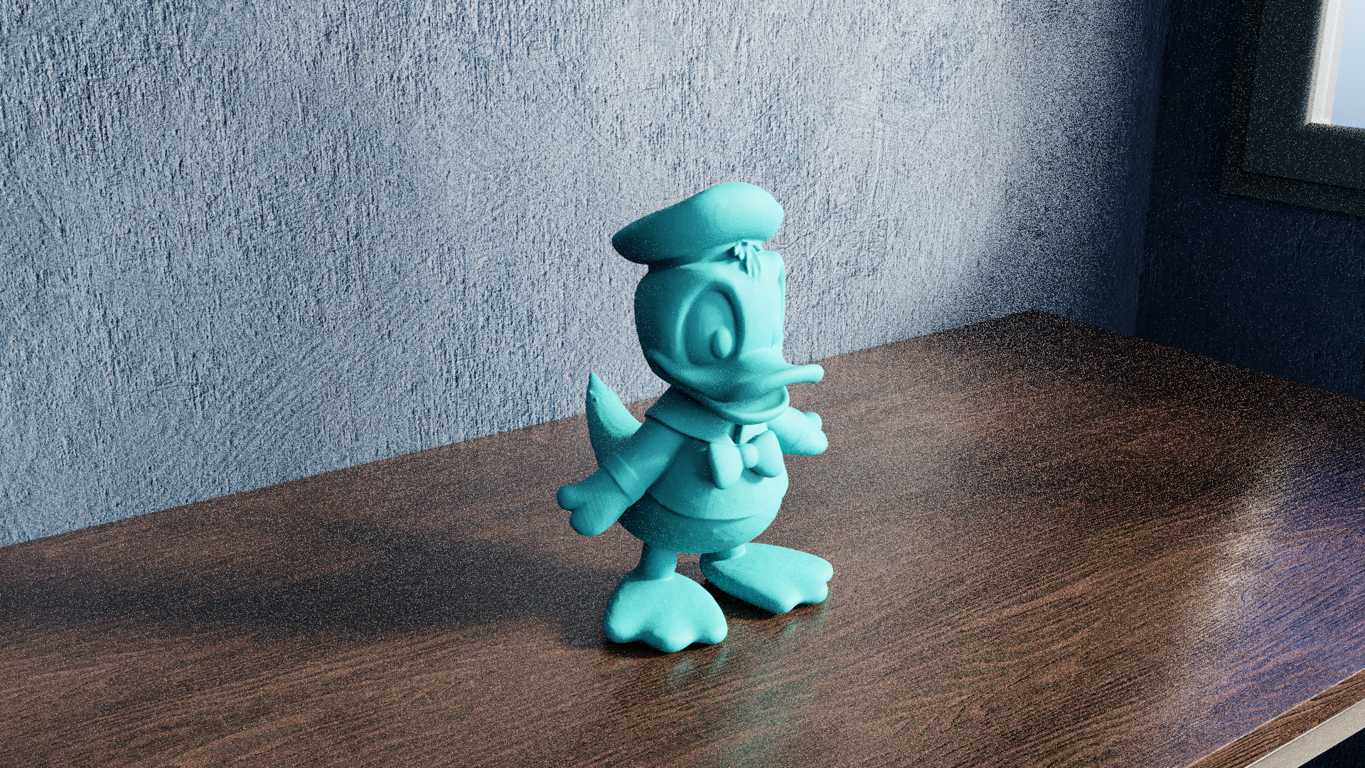Miniatura 9 do modelo 3D Plush Donald Duck