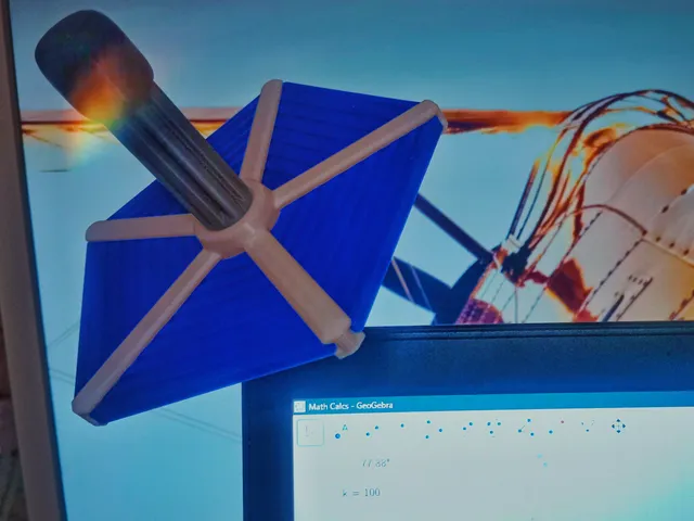 Astroneer inspired solar panel decoration