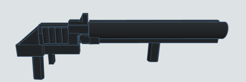 Dummy 13 - Accessories - Articulated Shotgun