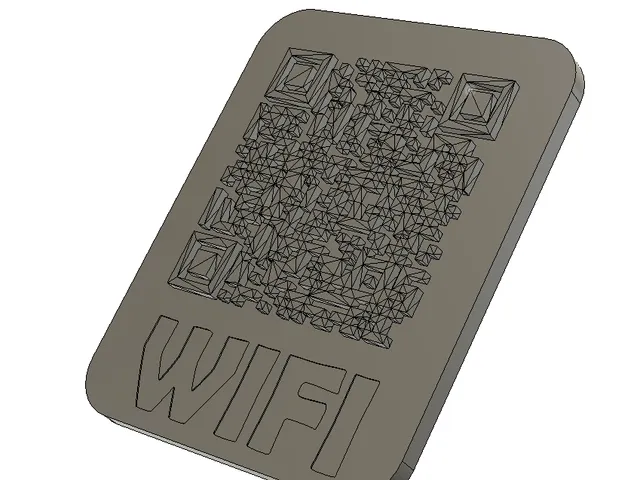 Rick Roll QR Code wall mount