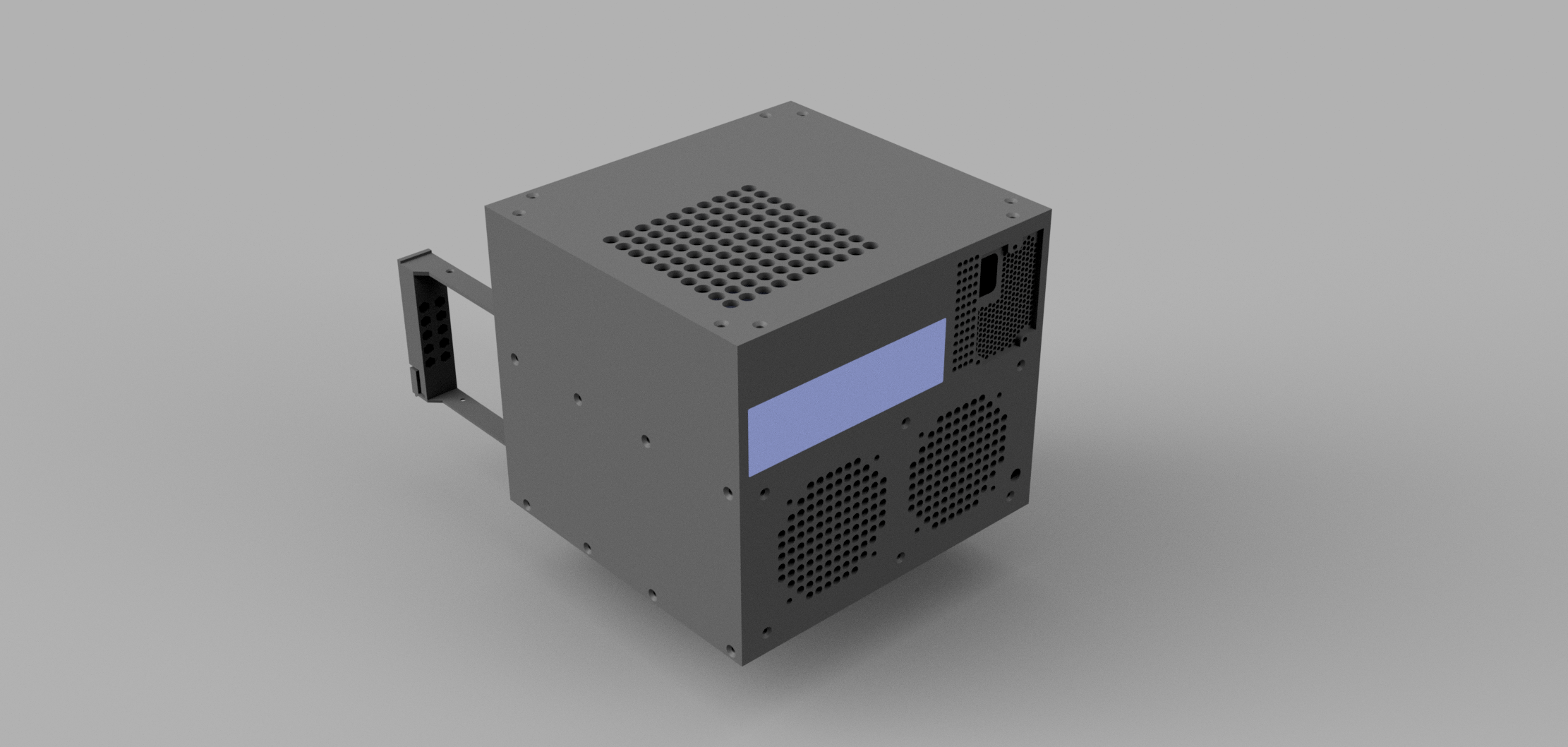 Fully 3D-Printable NAS Case (8× SAS/SATA, Mini-ITX)