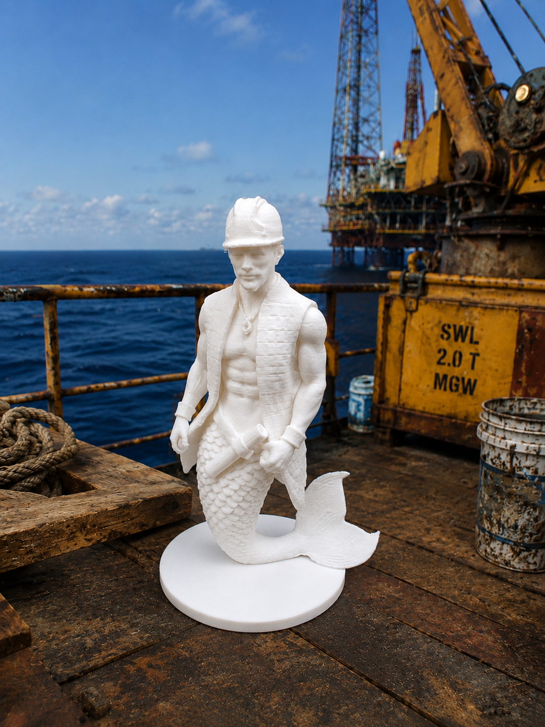 Construction Mermaid