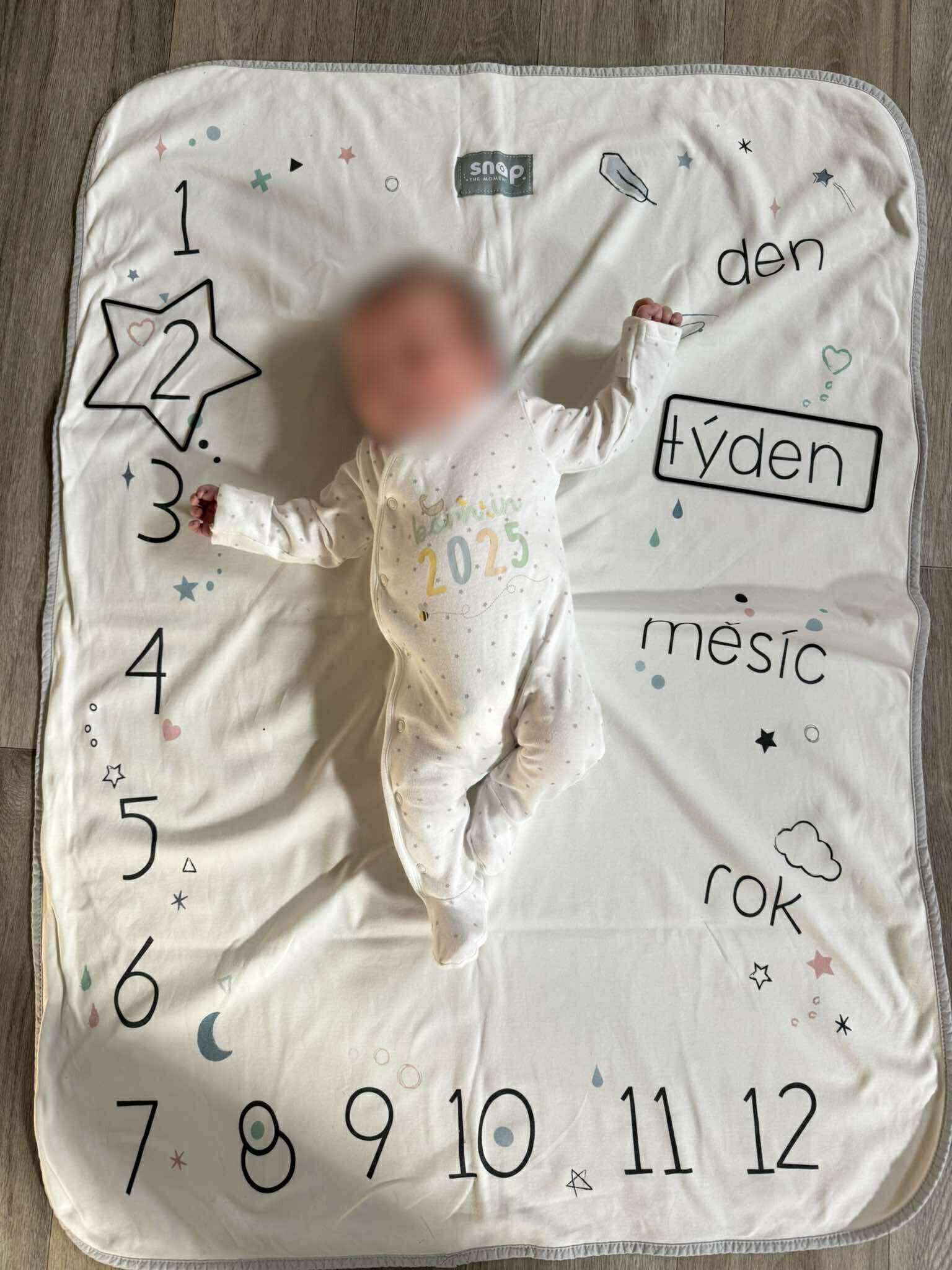 Milestone blanket - Marks