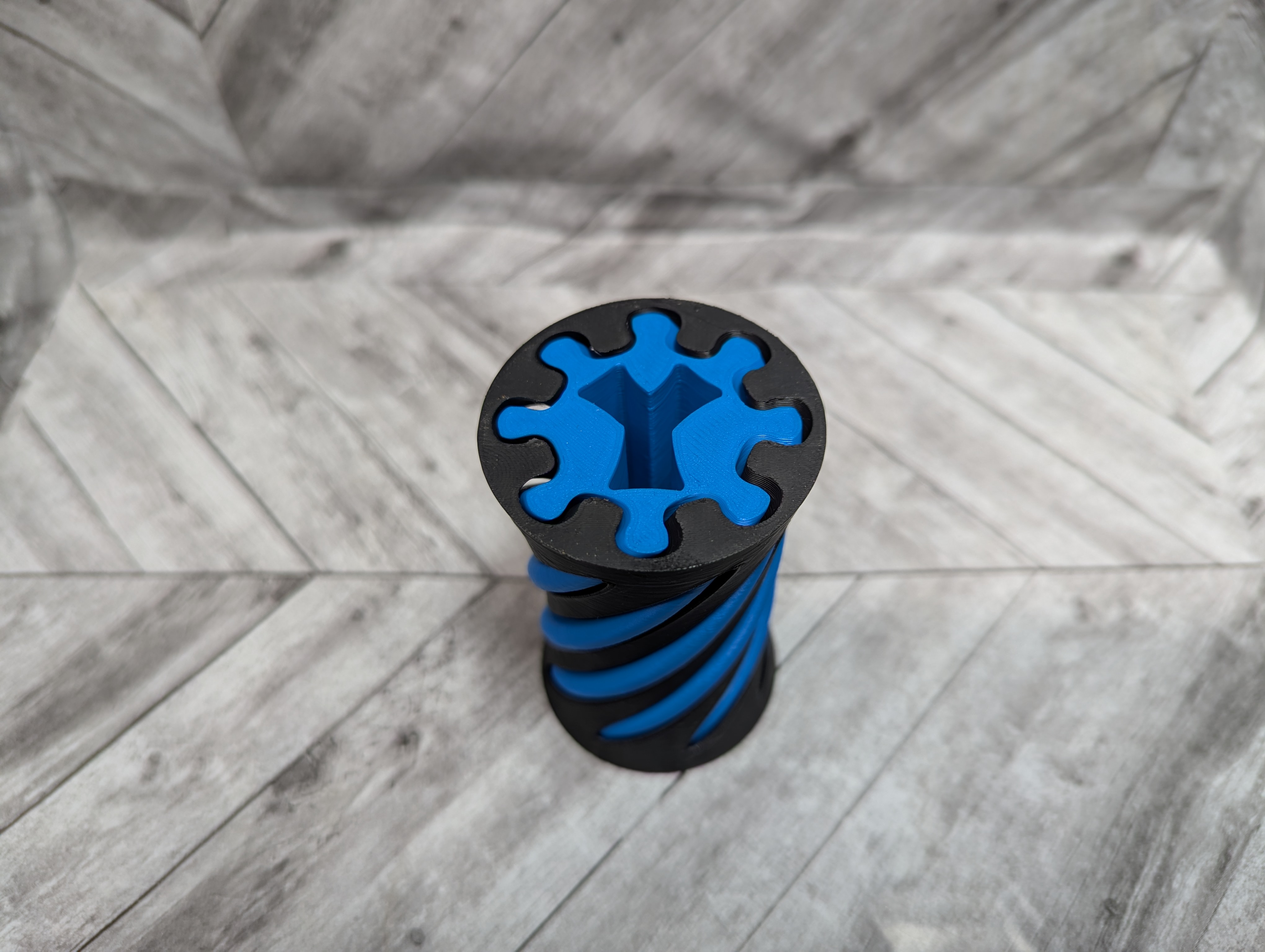 Letter Y Spiral Vortex Fidget