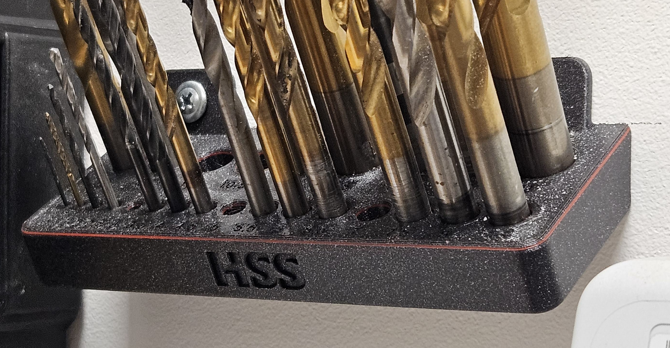 Drill Holder Wall/Pegboard mount