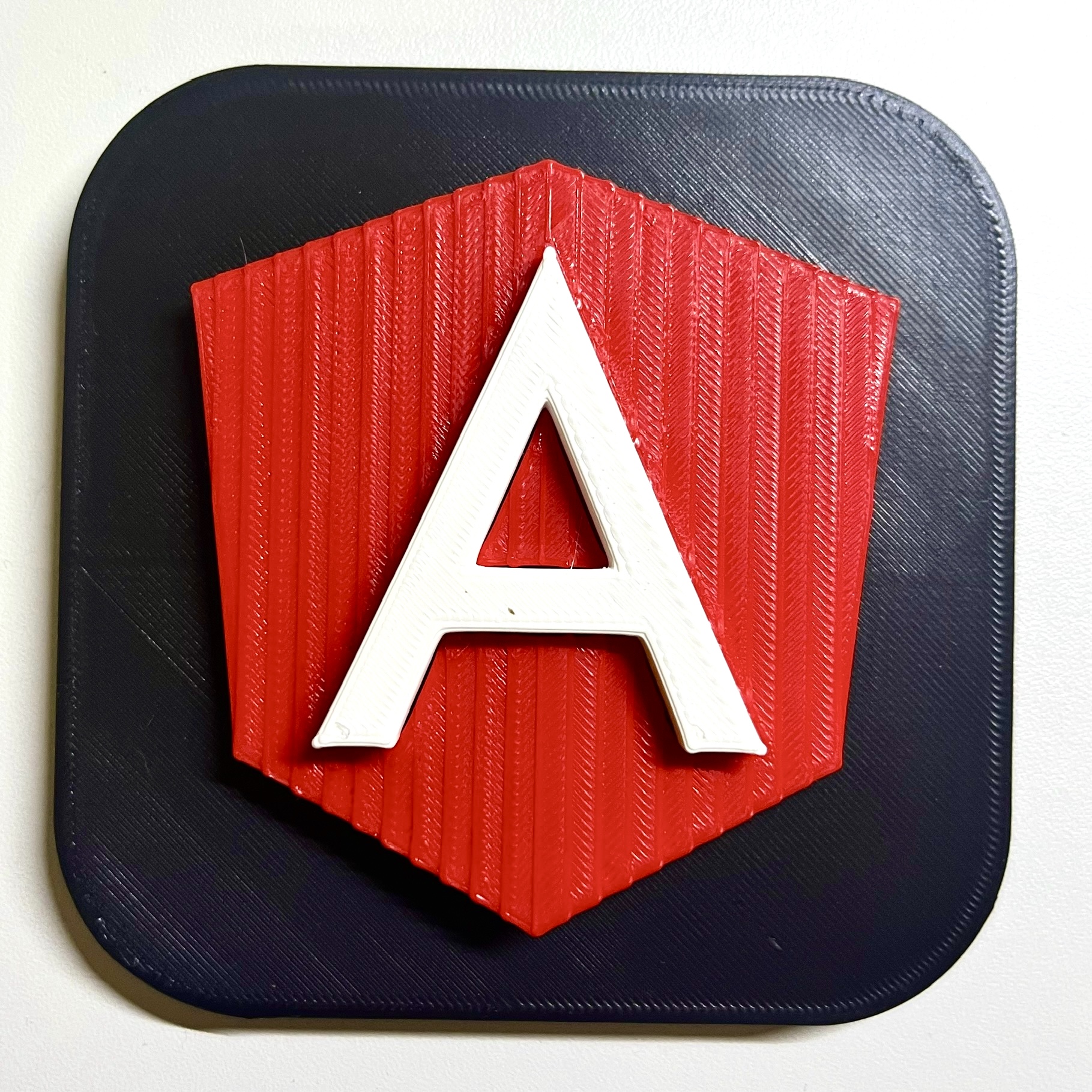 Angular logo by Robert Križan | Download free STL model | Printables.com