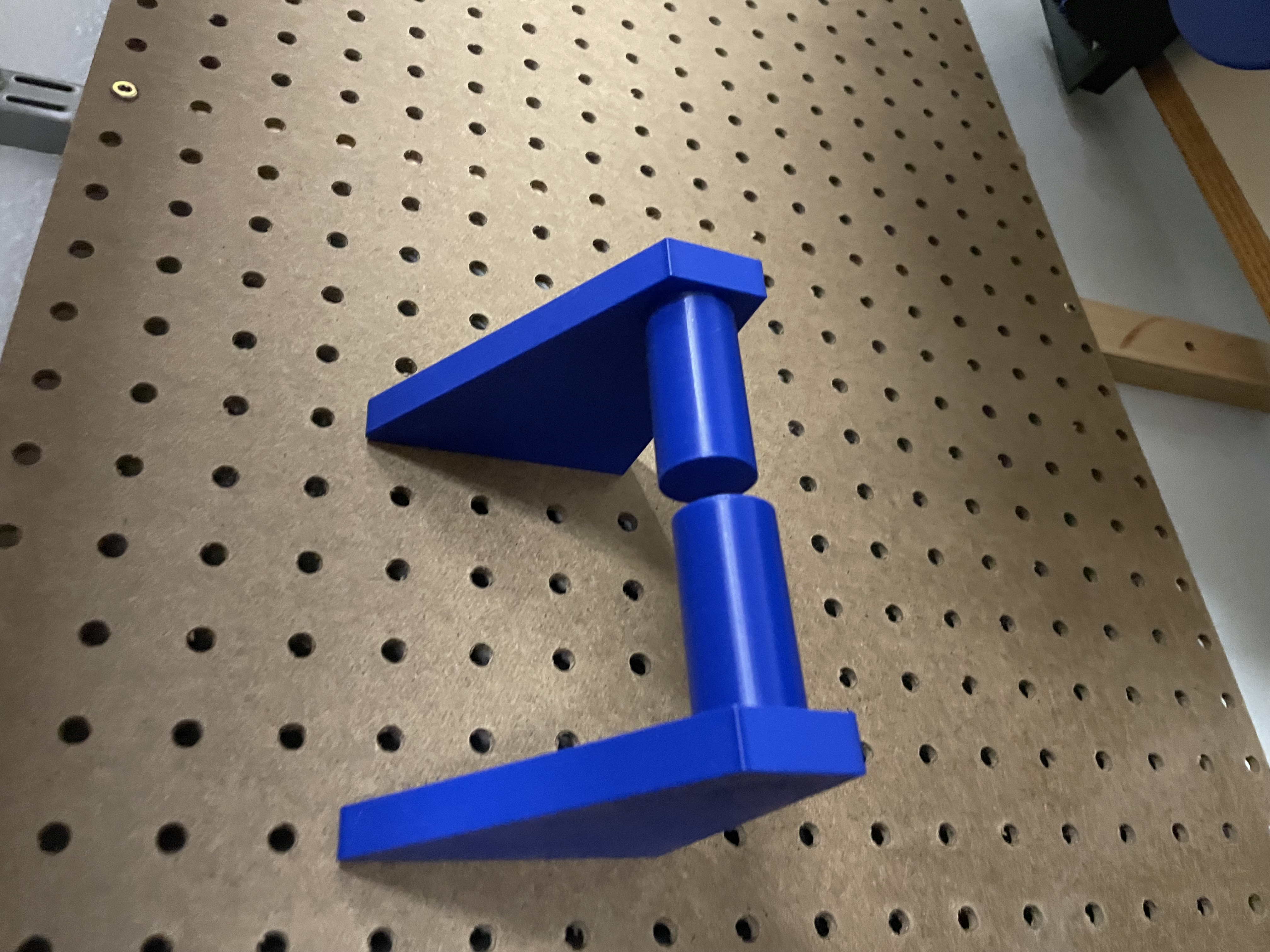 Pegboard Shop Towel Holder
