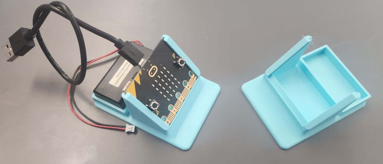 Micro:Bit 45*deg Workstation Board.