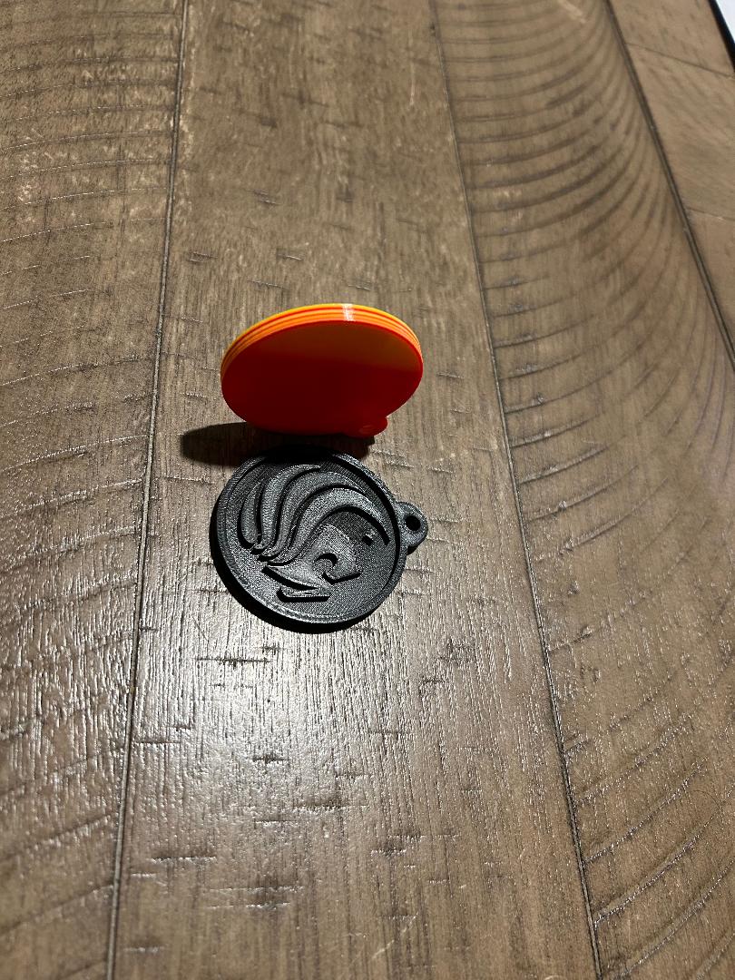 Miniatura 2 do modelo 3D UCF Keychain / Pendent
