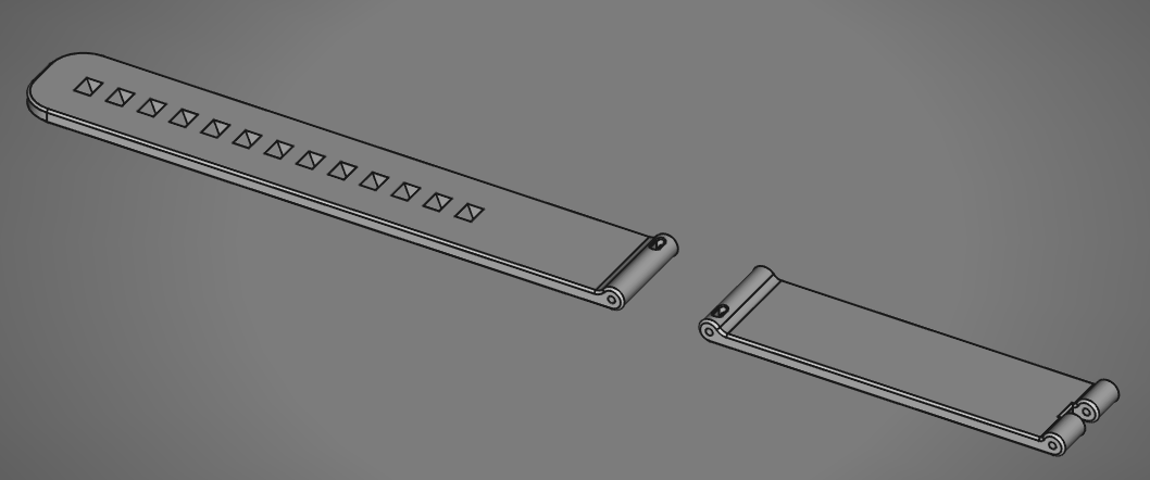 Watch strap for Garmin watches by Xargas | Download free STL model ...