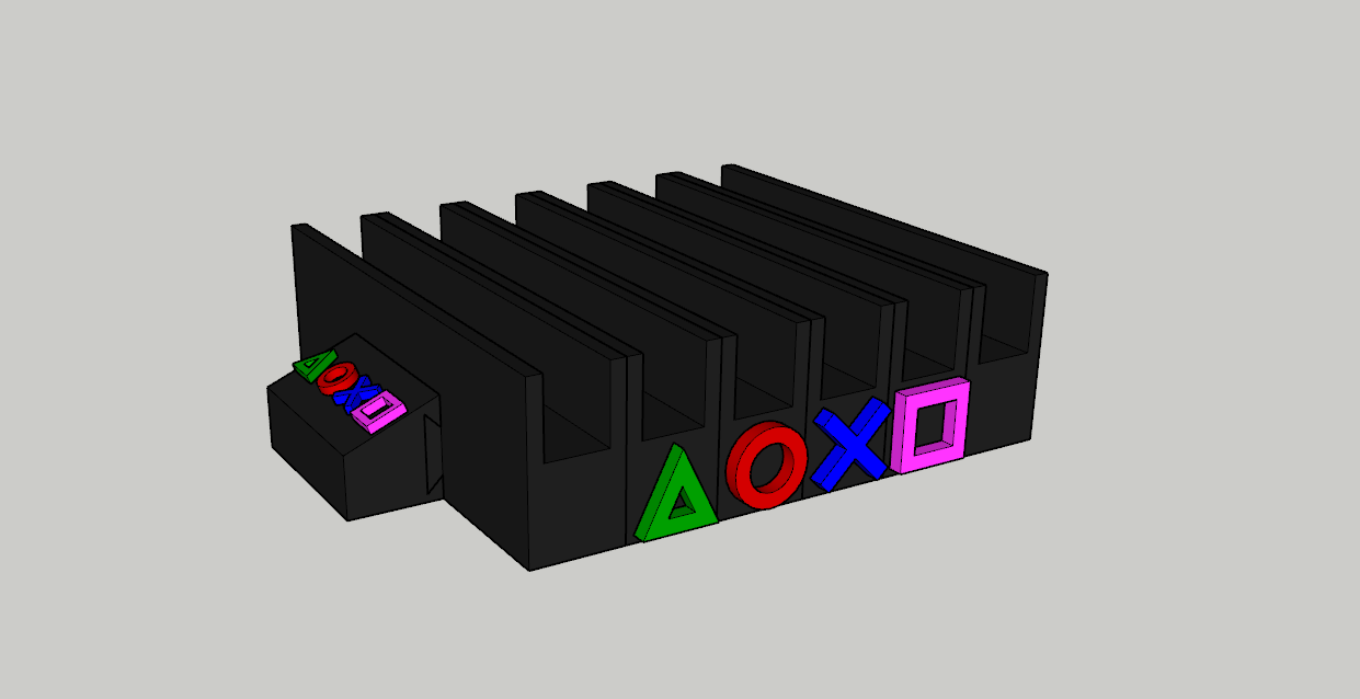 PS4/PS5 Modular "Games Holder"