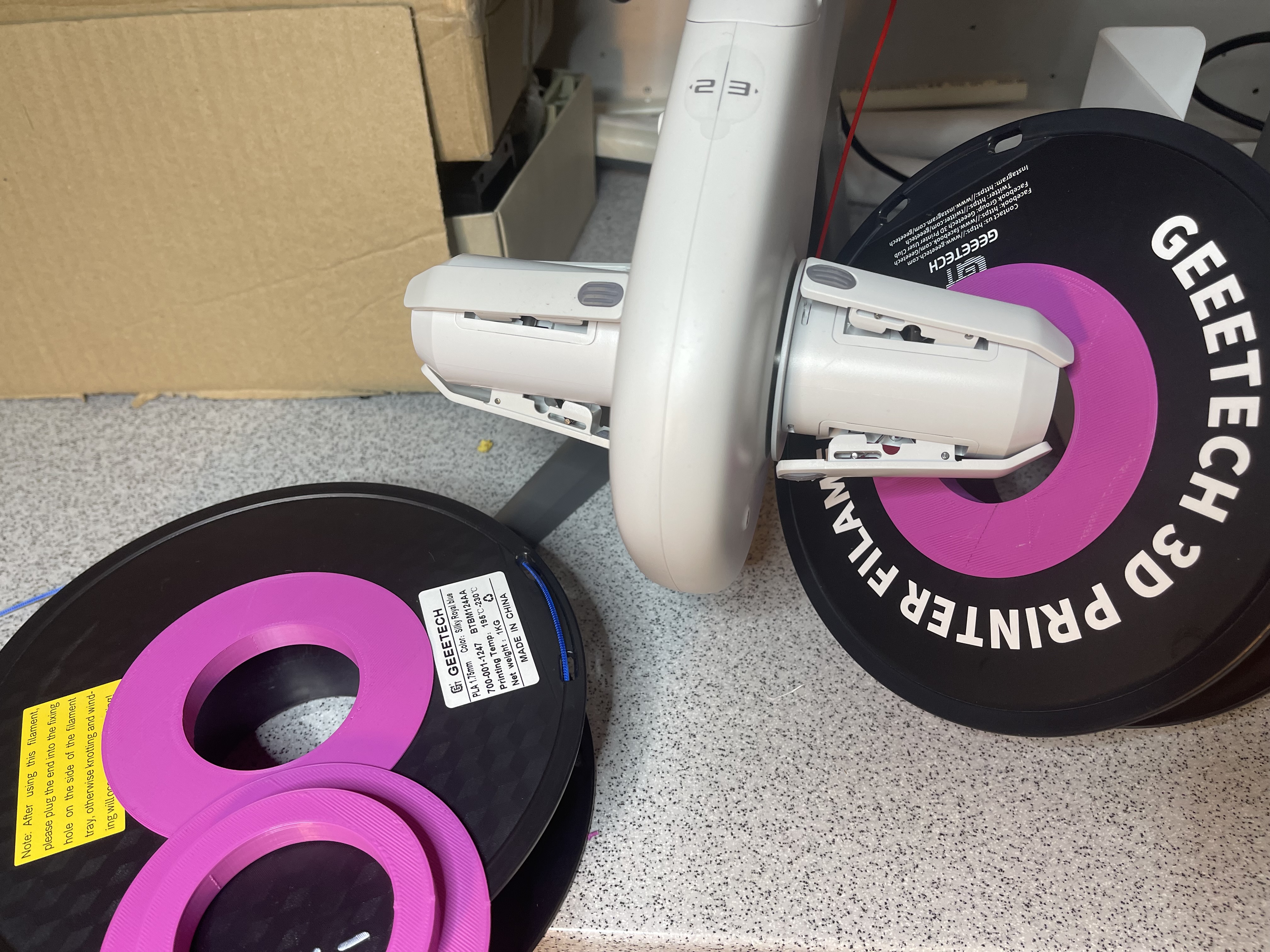 Bambulab AMS lite spool adapter