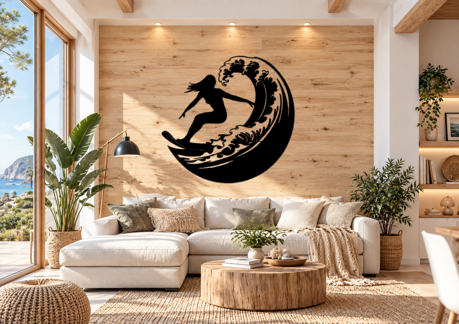 WallArt - Surfer Girl