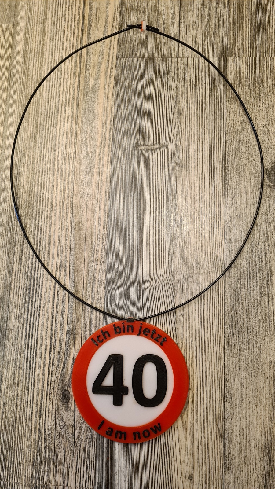 Gift birthday necklace / pendant age - Geburtstags Kette