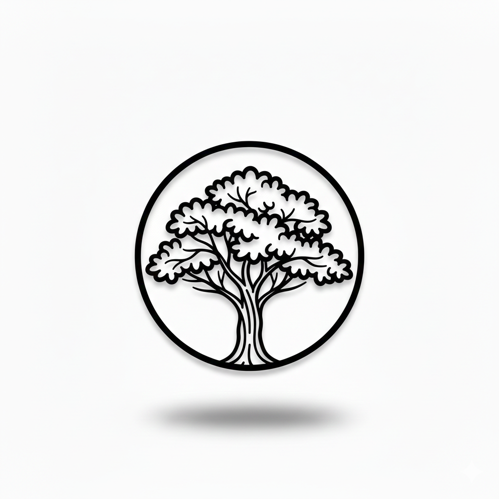Universal tree wall decoration