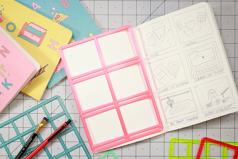Sketchbook Templates - Thumbnails and Story Boards