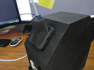Output of filament with a filter Mod for iDryer Unit