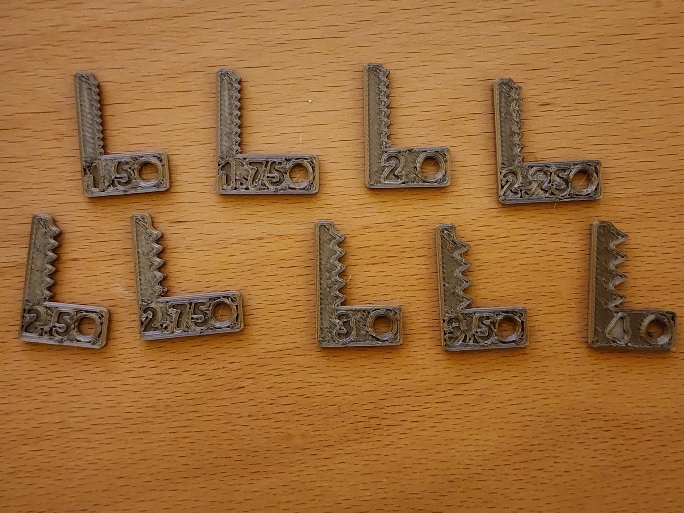 Metric Thread Pitch Gauges by Joe | Download free STL model | Printables.com
