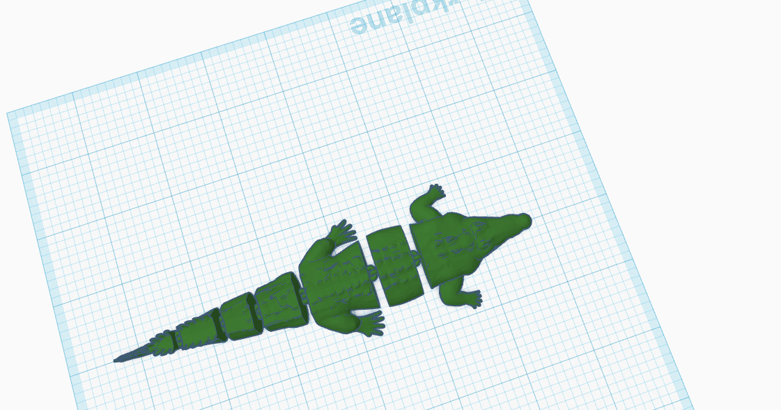 articulated croc by kidcreators | Download free STL model | Printables.com