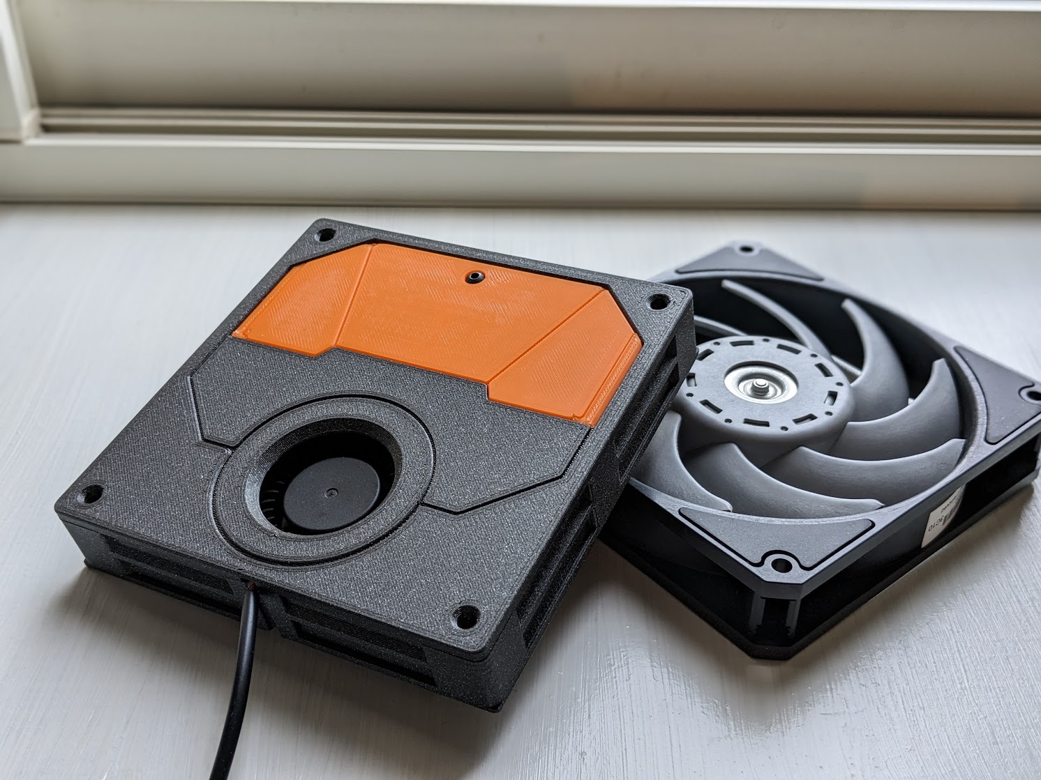 120mm Carbon Filter by BaGooN Download free STL model