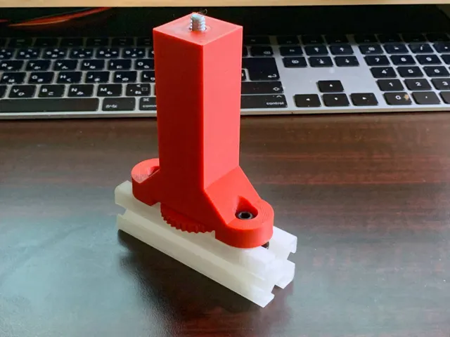 8020 Series 10 camera mount for 1/4-20