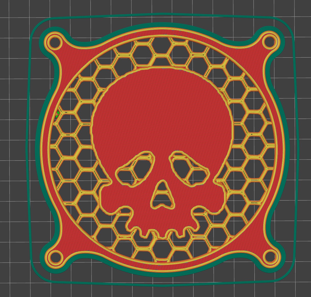 skull 120mm