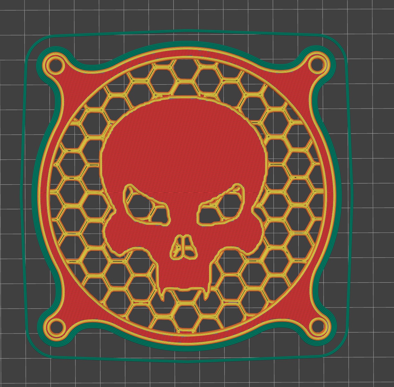 skull 120mm
