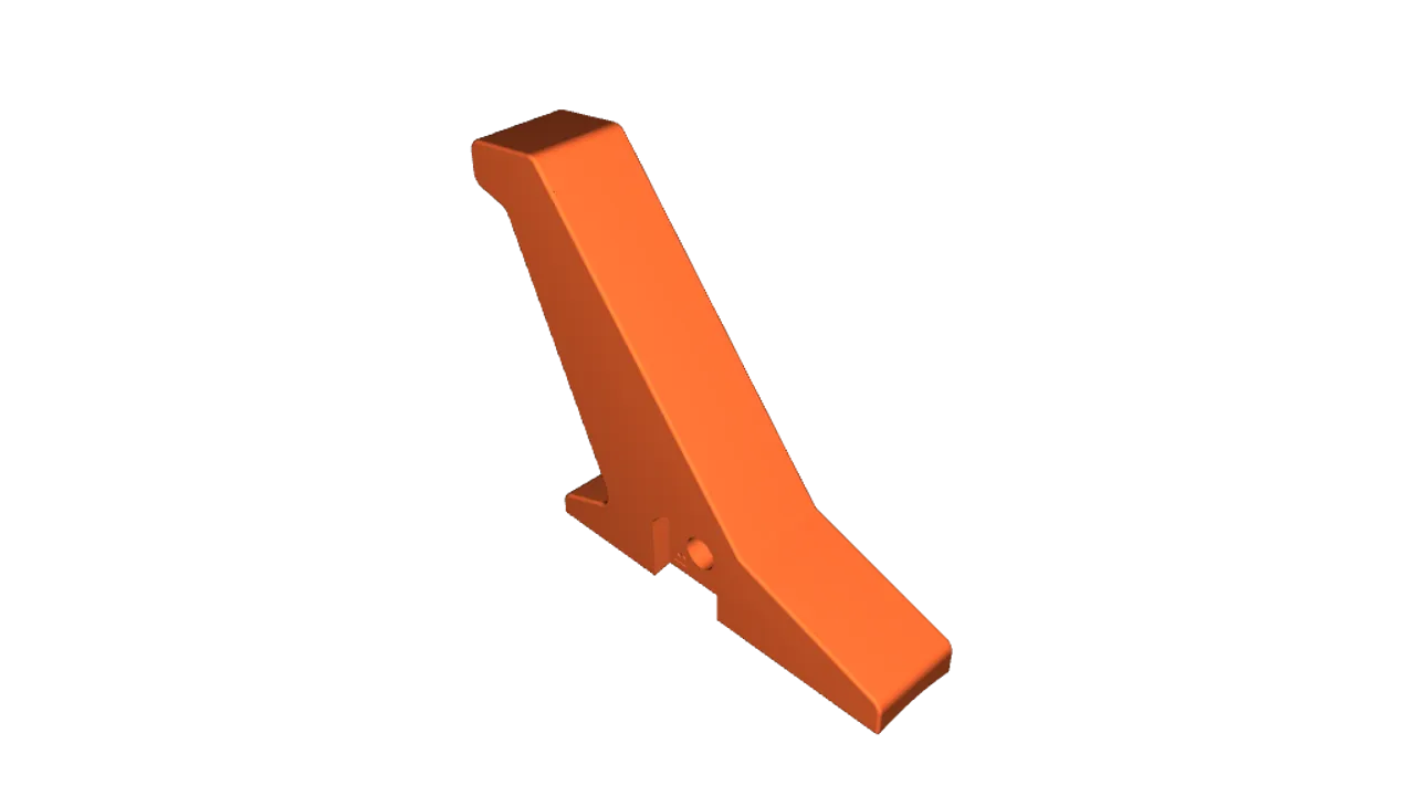 Desk Hook for IKEA T-shaped legs by LUC4R4T0R, Download free STL model