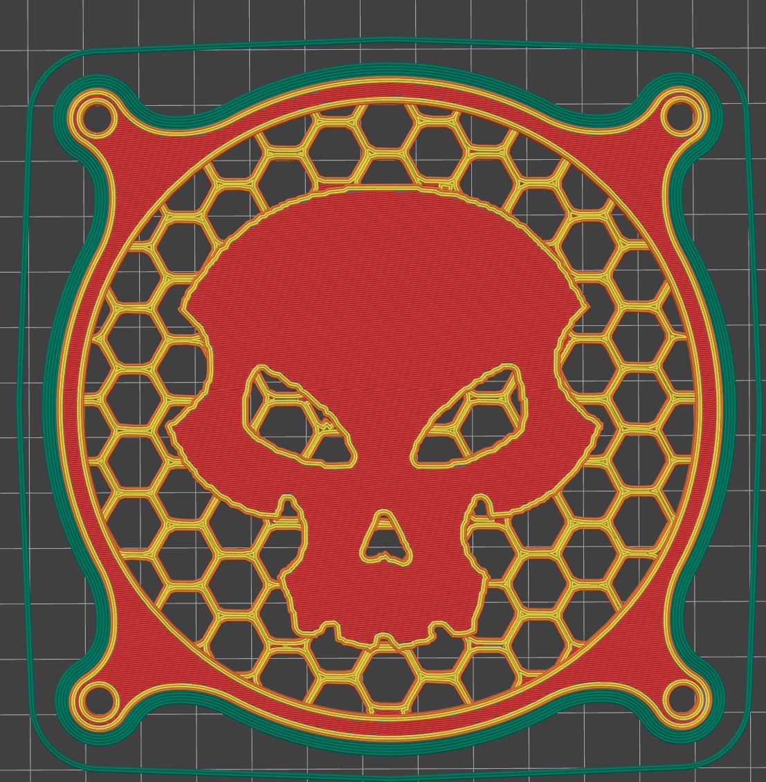 skull 120mm