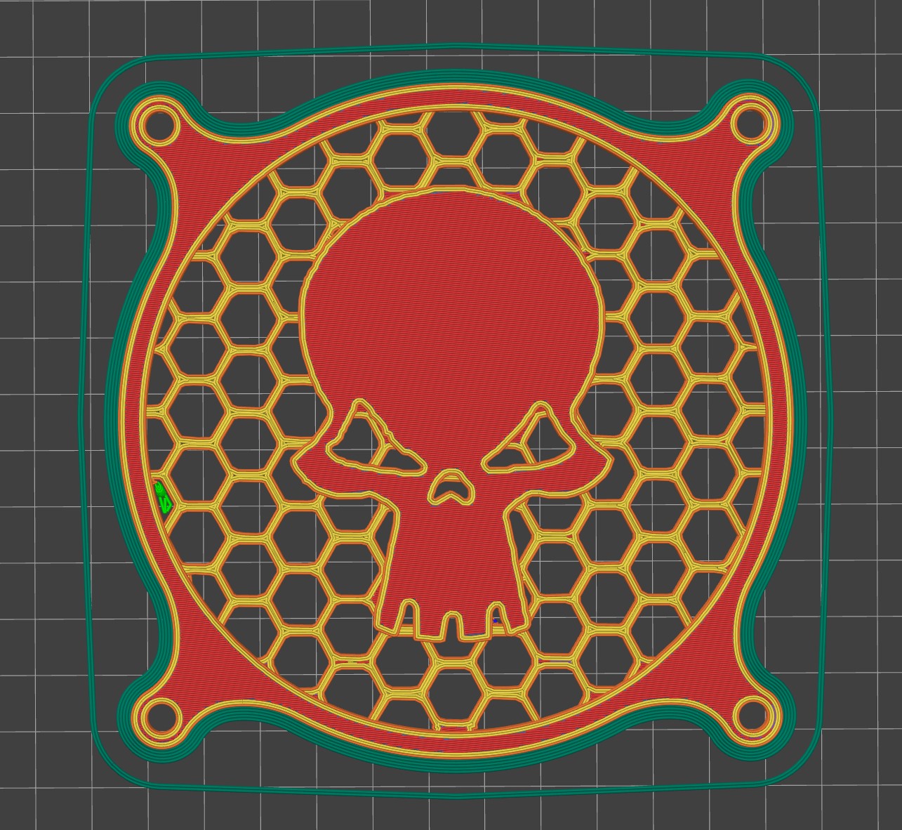skull 120mm
