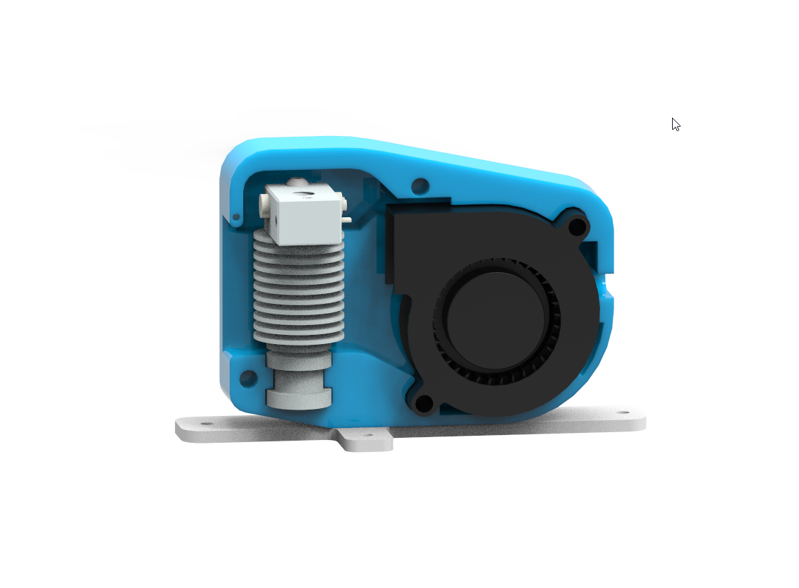 Experimental tiny V6 chamber heater