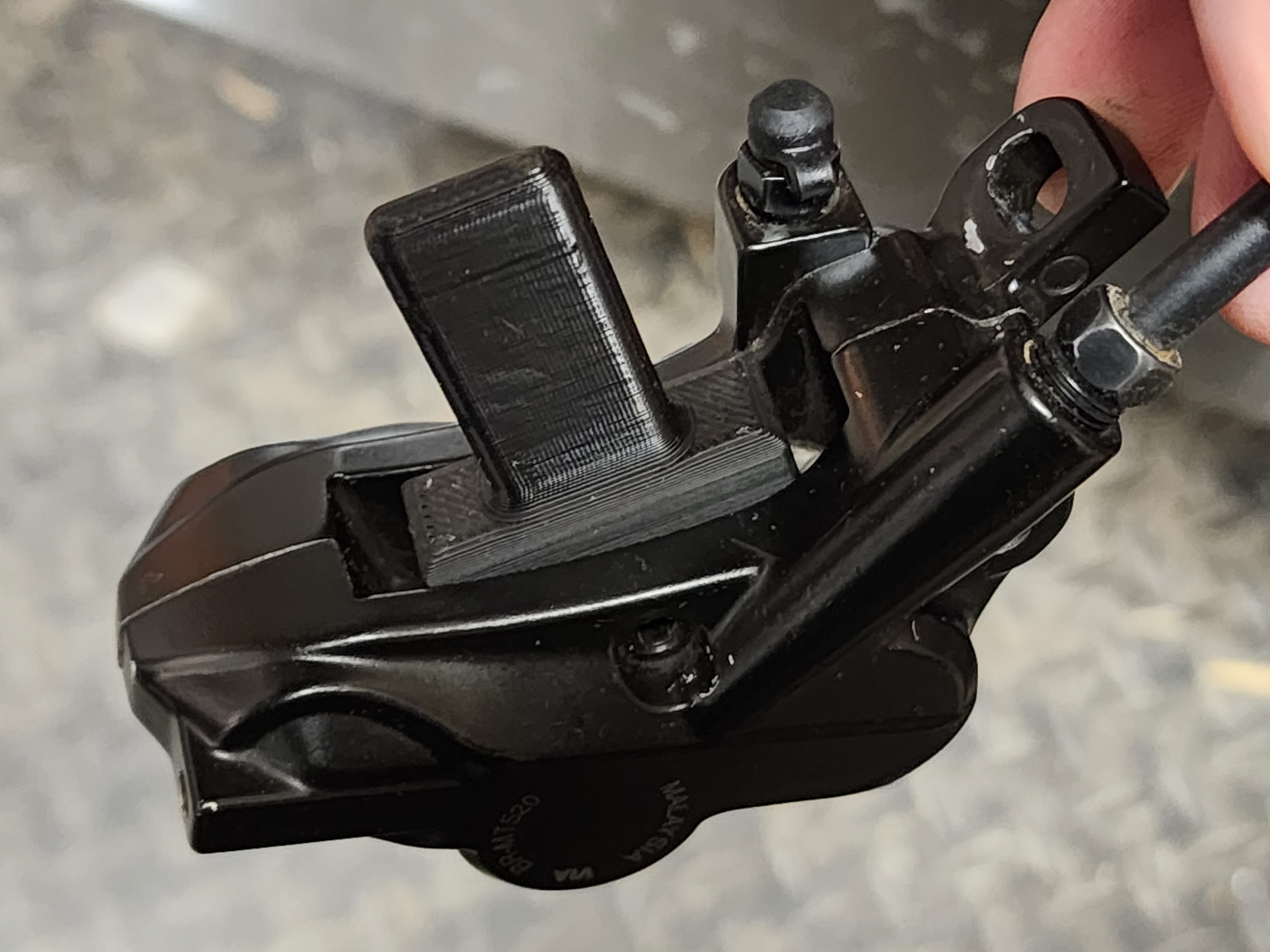 MTB disk brake caliper alignment tool by svobo Download free STL model