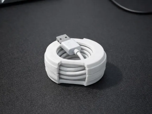 Modular USB Cable Holder – Desk Cable Organizer