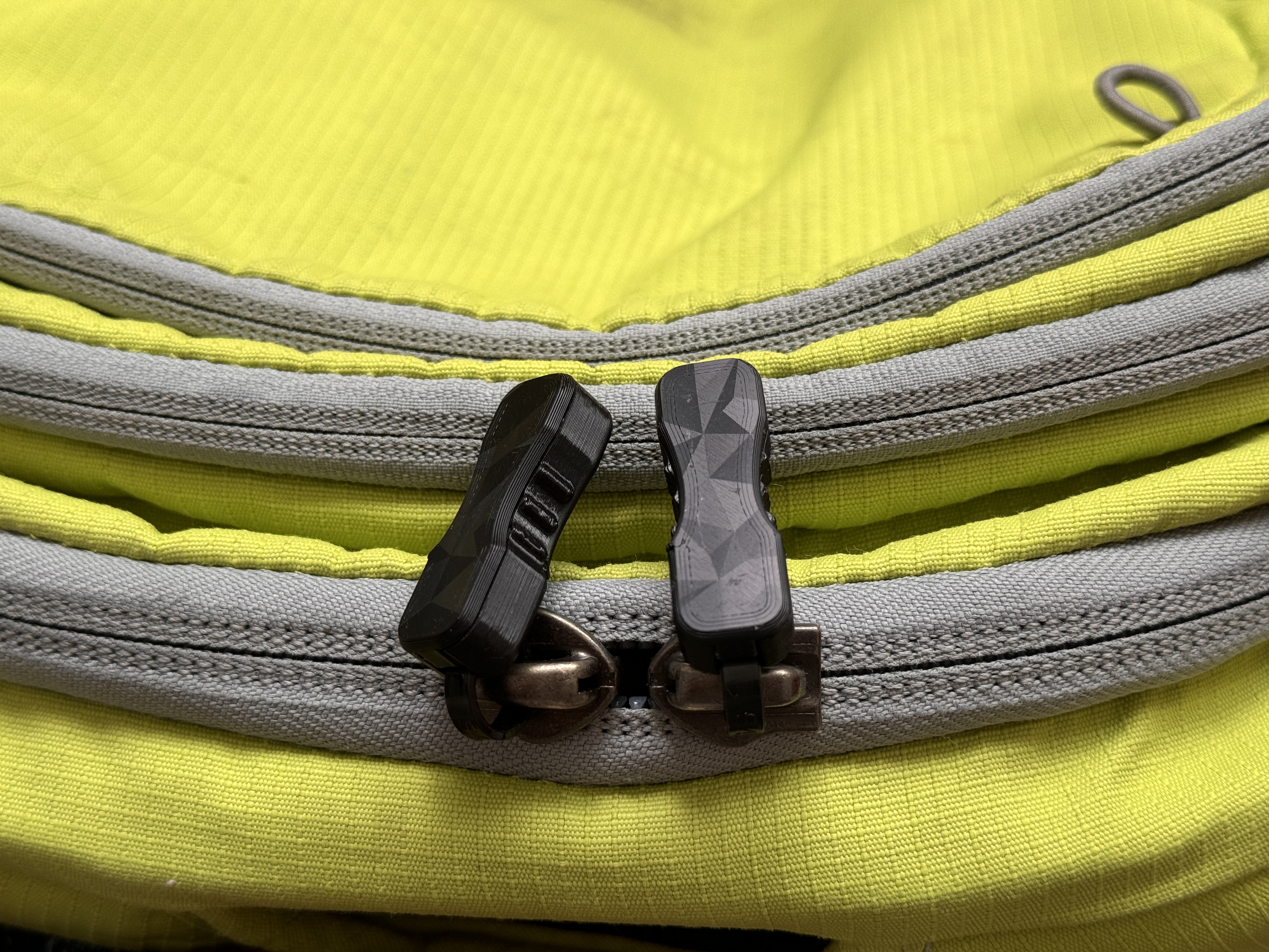 zipper pull slider cable tie replacement