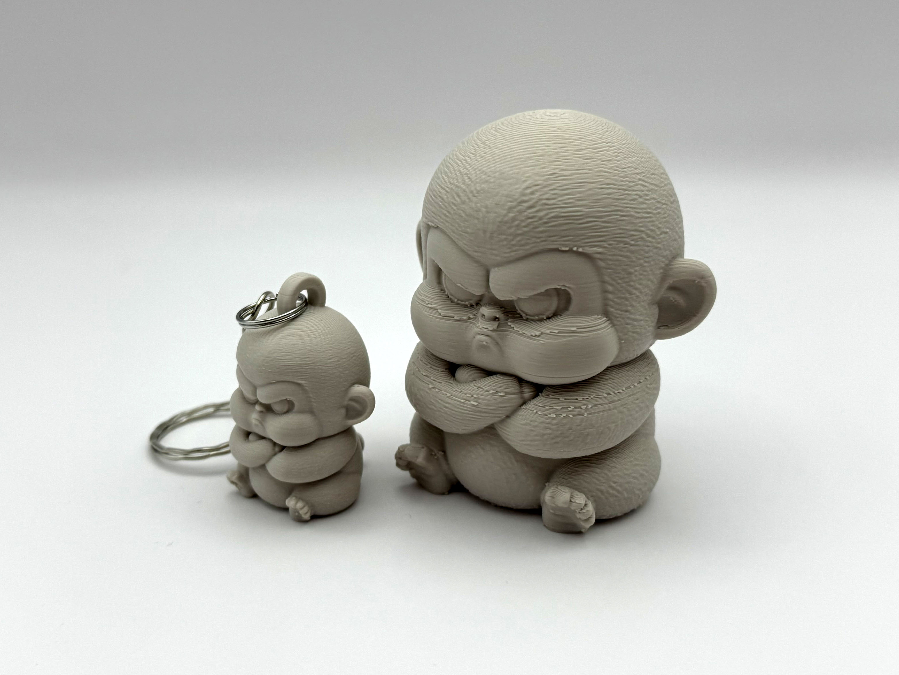 Grumpy Monkey with Keychain — miniatura 6